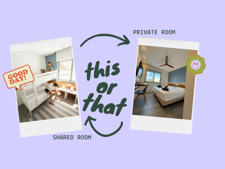Shared Room or Private Room at a Surf Camp — What’s Actually Better?